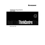 Lenovo ThinkCentre Tiny-in-One 23 Computer manual cover