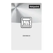 Hotpoint Class 9 CM 9945 H Coffee Machine manual cover