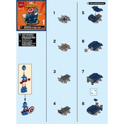 LEGO Captain America 76065-1 Construction Set manual cover