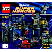 LEGO Super Heroes 6860-2 Construction Set manual cover