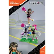 Mega Construx Mattel Monster High Fear Squad DYC73 Construction Set manual cover