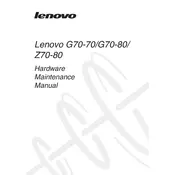 Lenovo G70-80 Laptop manual cover