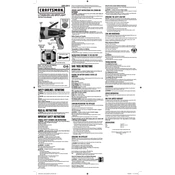 Craftsman CMXLSB10 Light manual cover