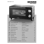 Severin TO 2052 Oven manual cover