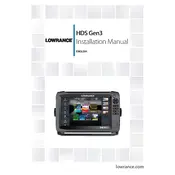 Lowrance HDS Gen3 Fish Finder