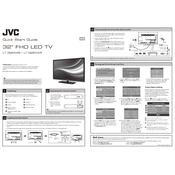 JVC LT-32E54W manual cover