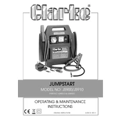 Clarke 6240010 JS900 Jumpstart manual cover