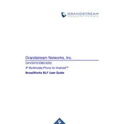 Grandstream GXV3350 BroadWorks BLF IP Phone manual cover