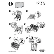 Xerox Tektronix Phaser 1235 Repacking the Printer Printer manual cover