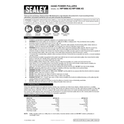 Sealey HP1000.V2 Puller manual cover