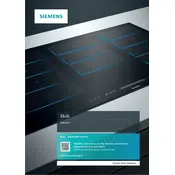 Siemens iQ700 EX875KYW1E Hob manual cover