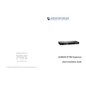 Grandstream UCM6208 IP PBX Appliance Hub manual cover