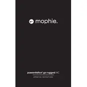 Mophie Powerstation Go Rugged AC Power Bank manual cover