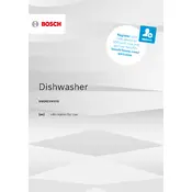 Bosch Series 6 SMD6EDX57G Dishwasher manual cover