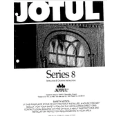 Jotul Series 8 Fireplace manual cover