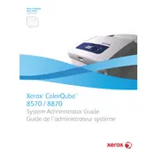 Xerox ColorQube 8570 Printer manual cover