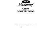 AGA Masterchef CH90 Hood manual cover