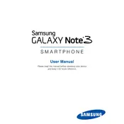 Samsung Galaxy Note 3 AT&T SM-N900AZKEATT Phone manual cover