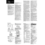 Icom IC-G86 Transceiver manual cover