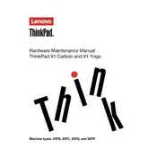 Lenovo ThinkPad X1 Carbon Gen 5 Laptop manual cover