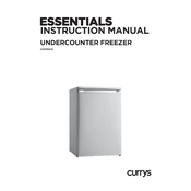 Currys Essentials CUF55W12 manual cover