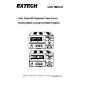 Flir Extech 382203 Power Supply manual cover