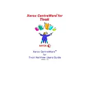 Xerox CentreWare for Tivoli Software manual cover