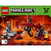 LEGO 21126-2 Construction Set manual cover