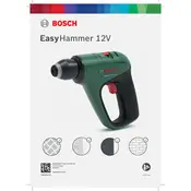 Bosch EasyHammer 12V Hammer manual cover