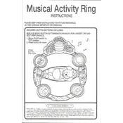 Fisher Price Mattel Musical Activity Ring 68917 Toy manual cover