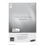 Samsung Pure Cycle WA476DSHASU Washing Machine manual cover