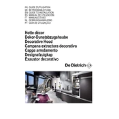 De Dietrich DHT739X Hood manual cover