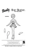 Barbie Mattel Star Skater 53375 Toy manual cover