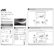 JVC LT-32C473 manual cover