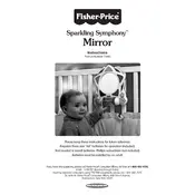 Fisher Price Mattel Sparkling Symphony Mirror 71980 Toy manual cover