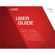 Vizio E420-A0 TV manual cover