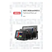 Simrad NSS7 Monitor manual cover