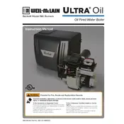 Weil-McLain ULTRA Oil Beckett NX Burner Boiler manual cover