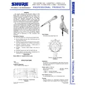 Shure SM61 Microphone manual cover