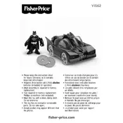 Fisher Price Mattel IMX Batman Playset Y1562 Toy manual cover