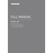 Samsung HW-S60T Soundbar manual cover