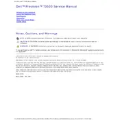 Dell Precision T3500 Workstation manual cover