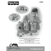 Fisher Price Mattel Little People Castle Giftset L2332 Toy manual cover