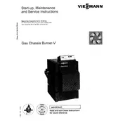 Viessmann Vitola-Biferral-E Series VBC Gas Chassis Burner-V Boiler manual cover