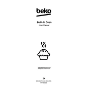 Beko BBQM2240XP manual cover