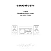 Crosley CR7014A Cassette Player manual cover