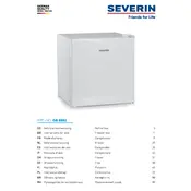 Severin GB 8882 Freezer manual cover