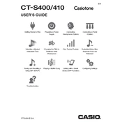 Casio CTS400 Casiotone Keyboard