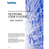 Brother MFC-9420CN manual cover