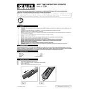 Sealey TP80 Pump manual cover